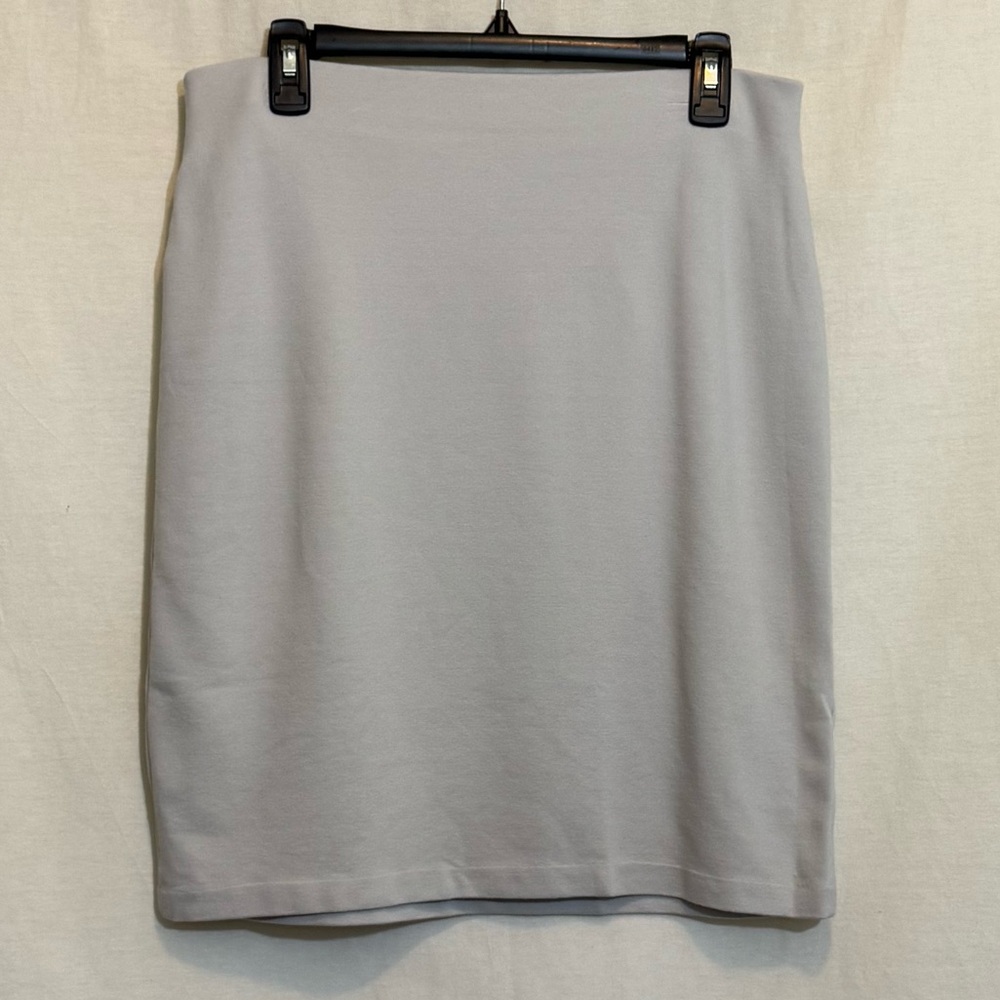 C-160 Philosophy Light Gray MIDI Skirt Size‎ 12